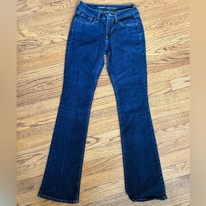 Old Navy Dark Blue Flare Jeans